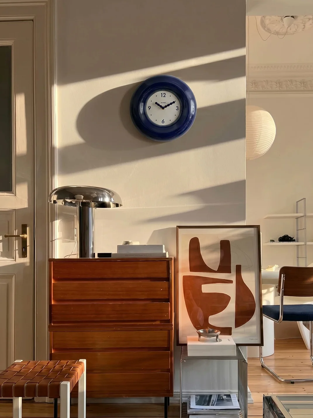 Botro | Bauhaus Retro Silent Quartz Wall Clock