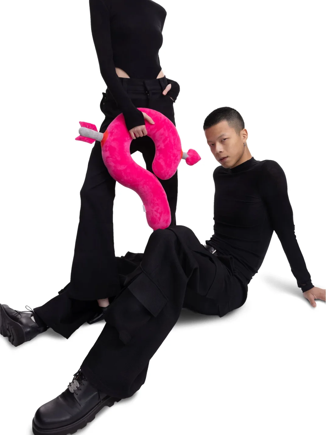 3melifestyle | Zodiac Question Mark Plush Neck Pillow