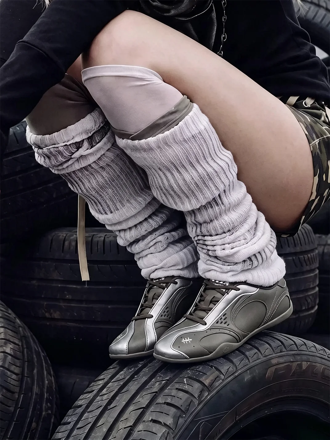 Shootbrand | Asymmetric Low-Top Retro Trainers