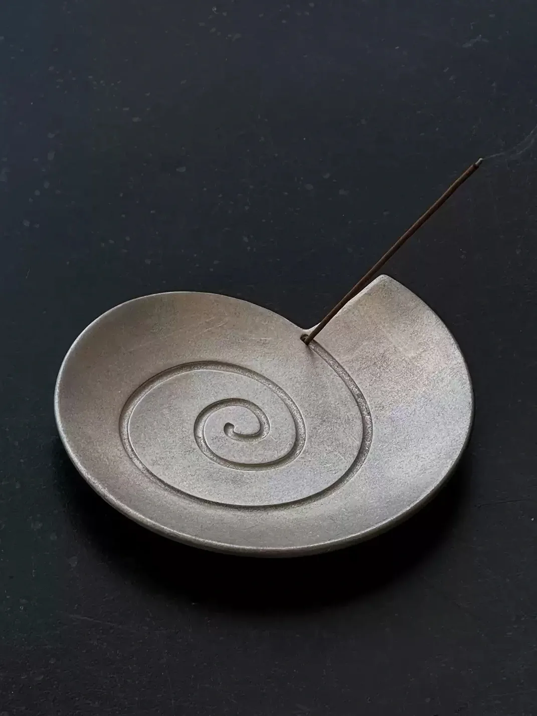 URFF DECO | Vintage Nautilus Metal Incense Jewelry Tray