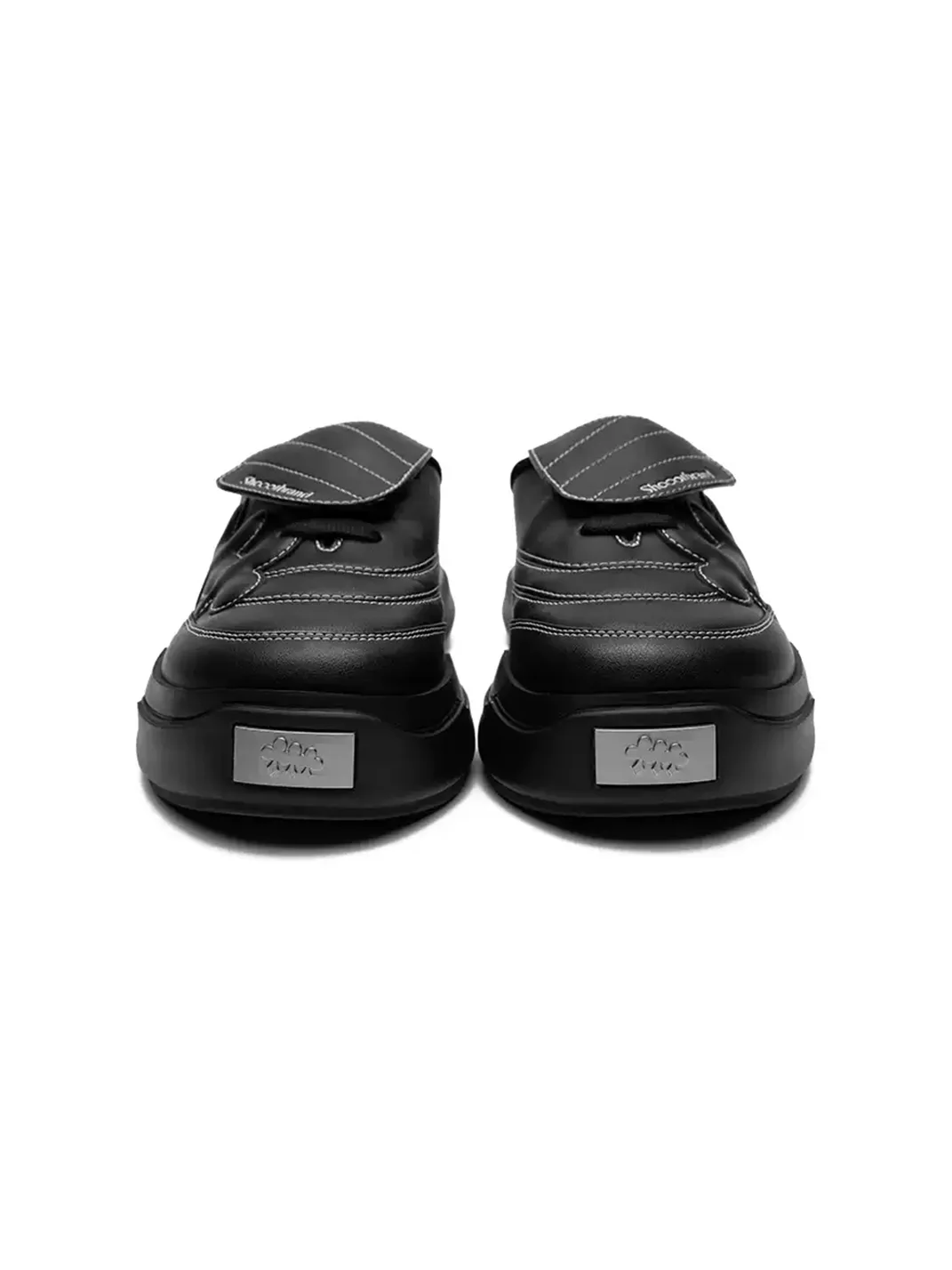 Shootbrand | Reconstructed Platform Fold-Over Tongue Mules