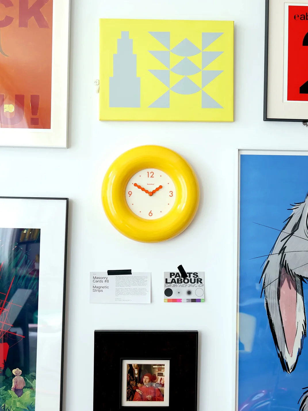 Botro | Bauhaus Retro Bagel Wall Clock