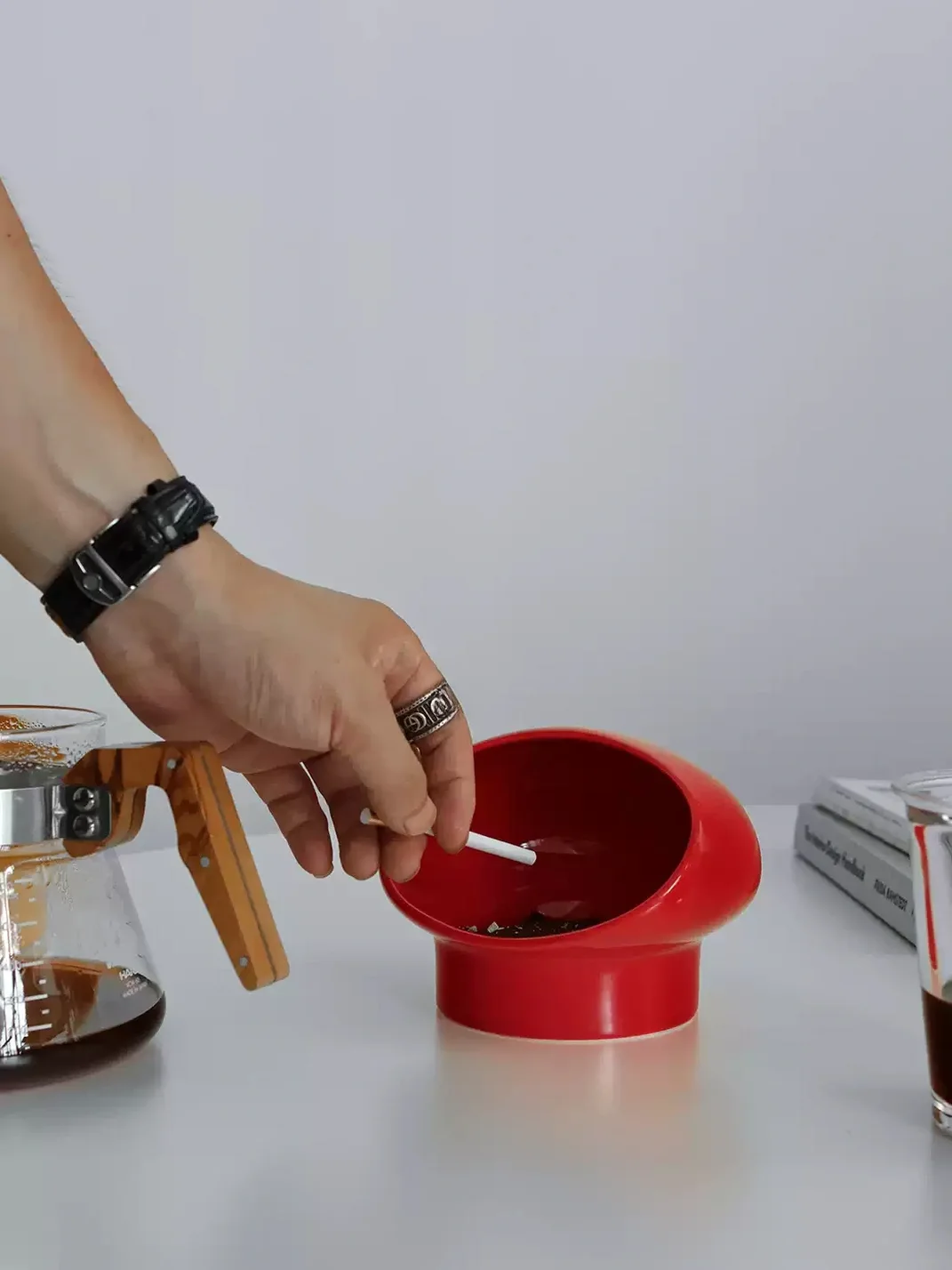 Botro | Retro Futurist Porcelain Ashtray