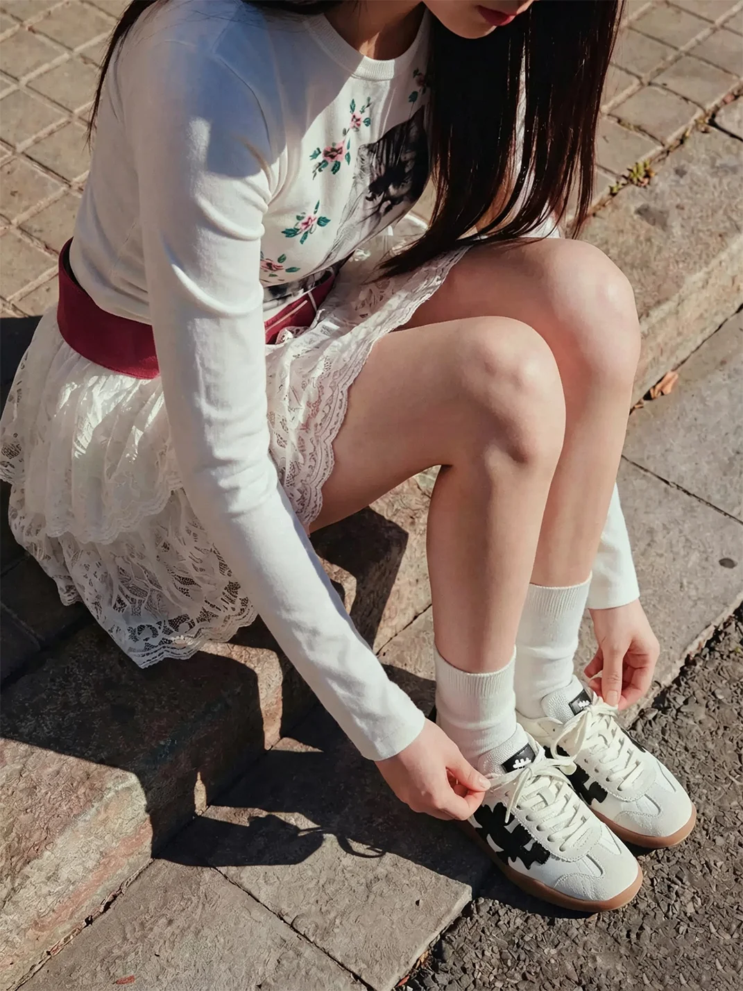 Shootbrand | Breathable Thin-Sole Retro Trainer Sneakers