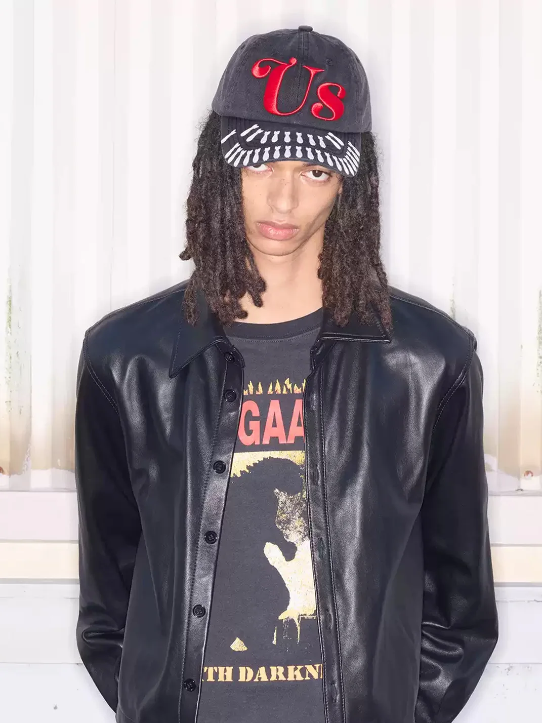 SONGAADON | Washed Missile Embroidered Baseball Cap
