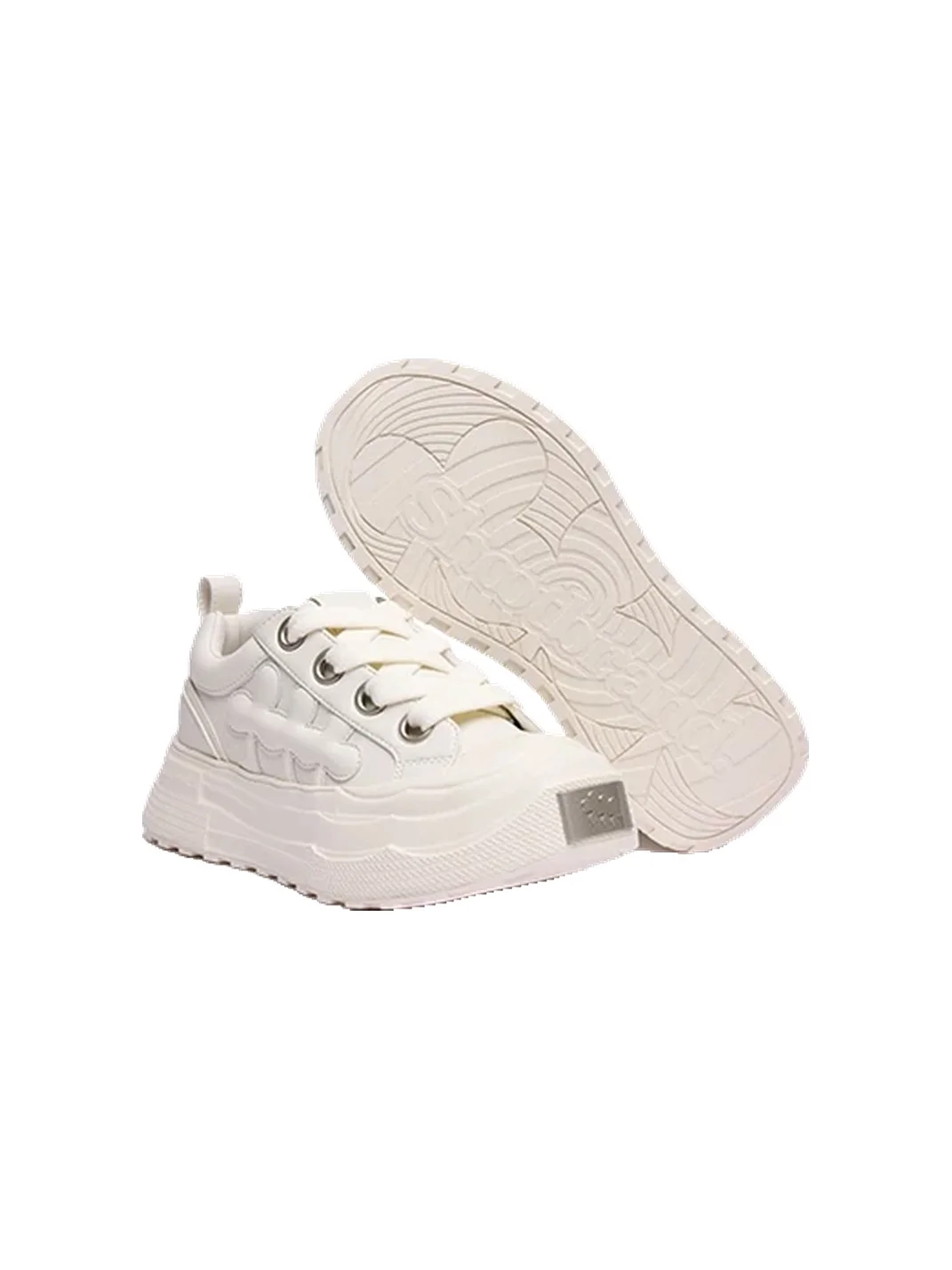 Shootbrand | Leather Platform Retro Sneakers