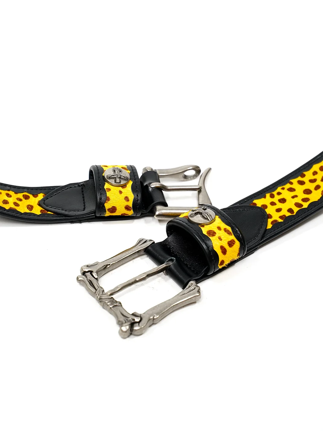 VOWPROGRESS | Leopard Horsehair Leather Belt