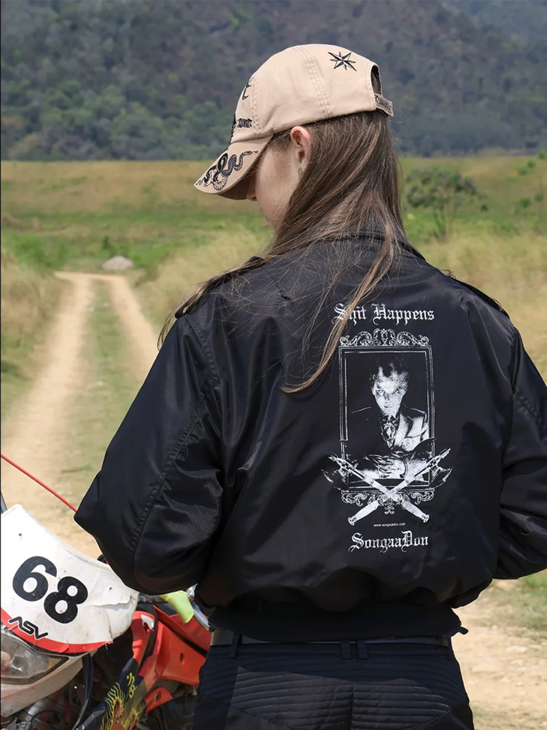 SONGAADON | Embroidered Tattoo Baseball Cap