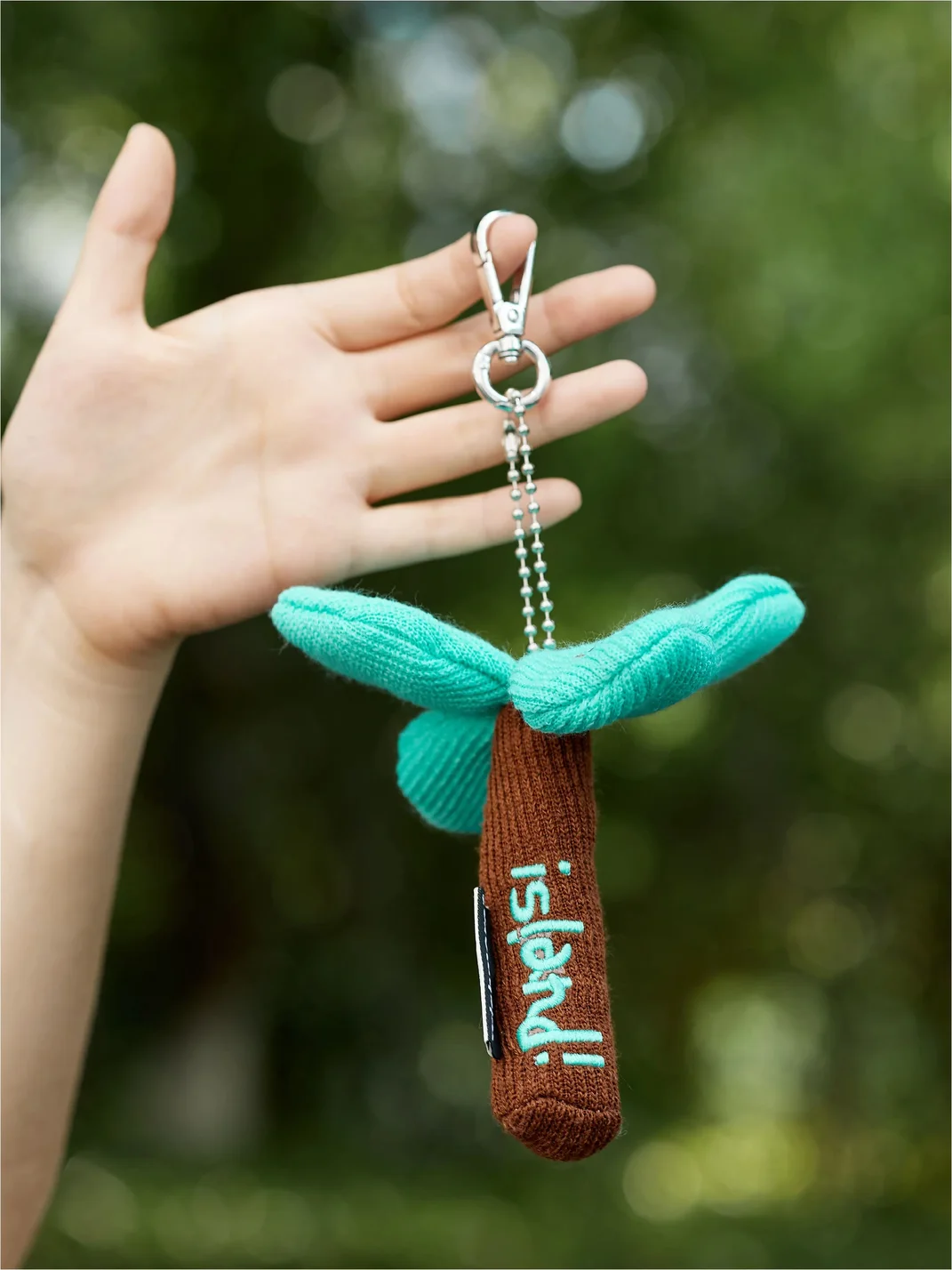 Wishmore | Knit Palm Tree Keychain Bag Charm
