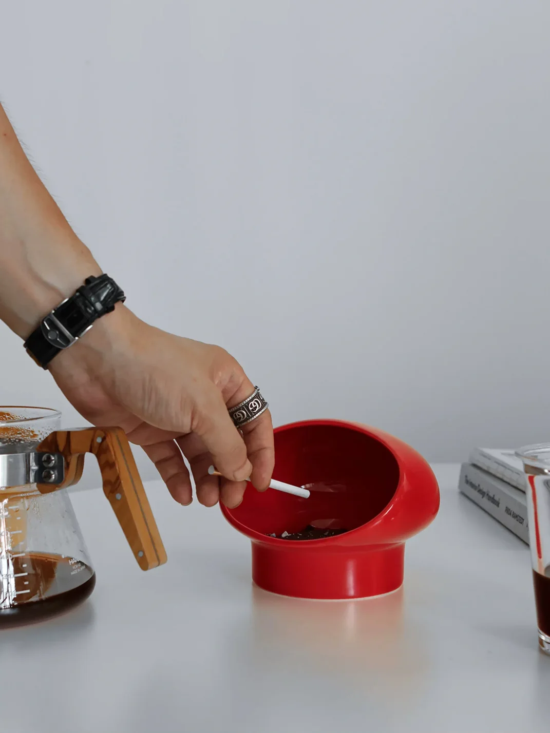 Botro | Retro Futurist Porcelain Ashtray