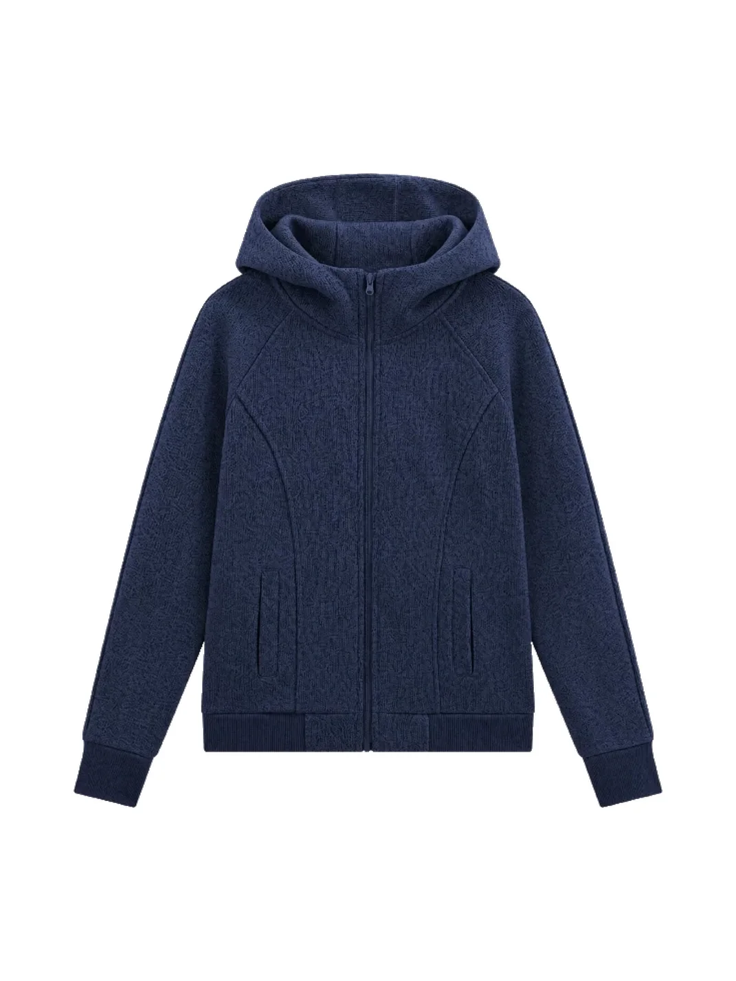 BIGGOLD | Cropped Hooded Zip Jacket