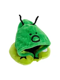 Wishmore | Hooded U-Shaped Plush Neck Pillow