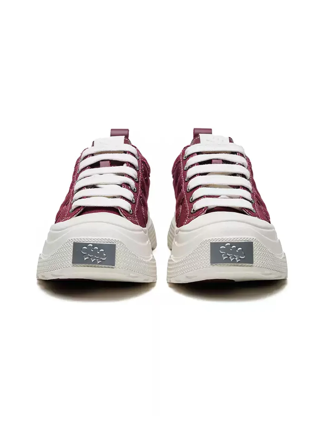Shootbrand | Unisex Retro Platform Low-Top Canvas Sneakers