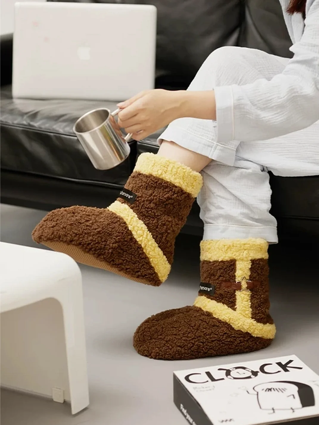 Wishmore | Fluffy Mid-Calf Home Socks