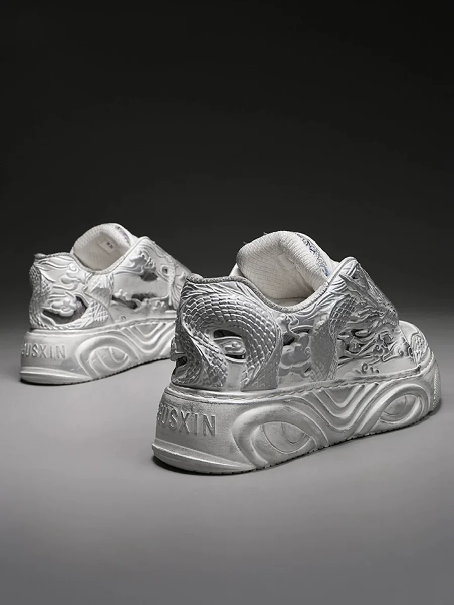 SGSX | Dragon Relief Platform Sneakers - 4