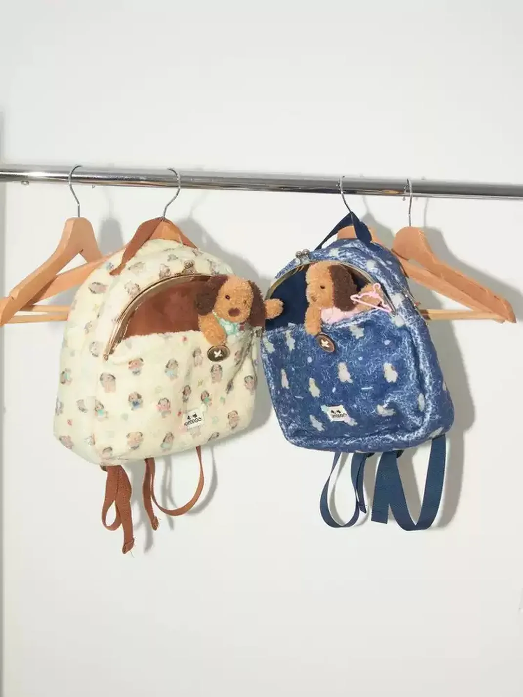 OhTODOG | Plush Dachshund Print Backpack