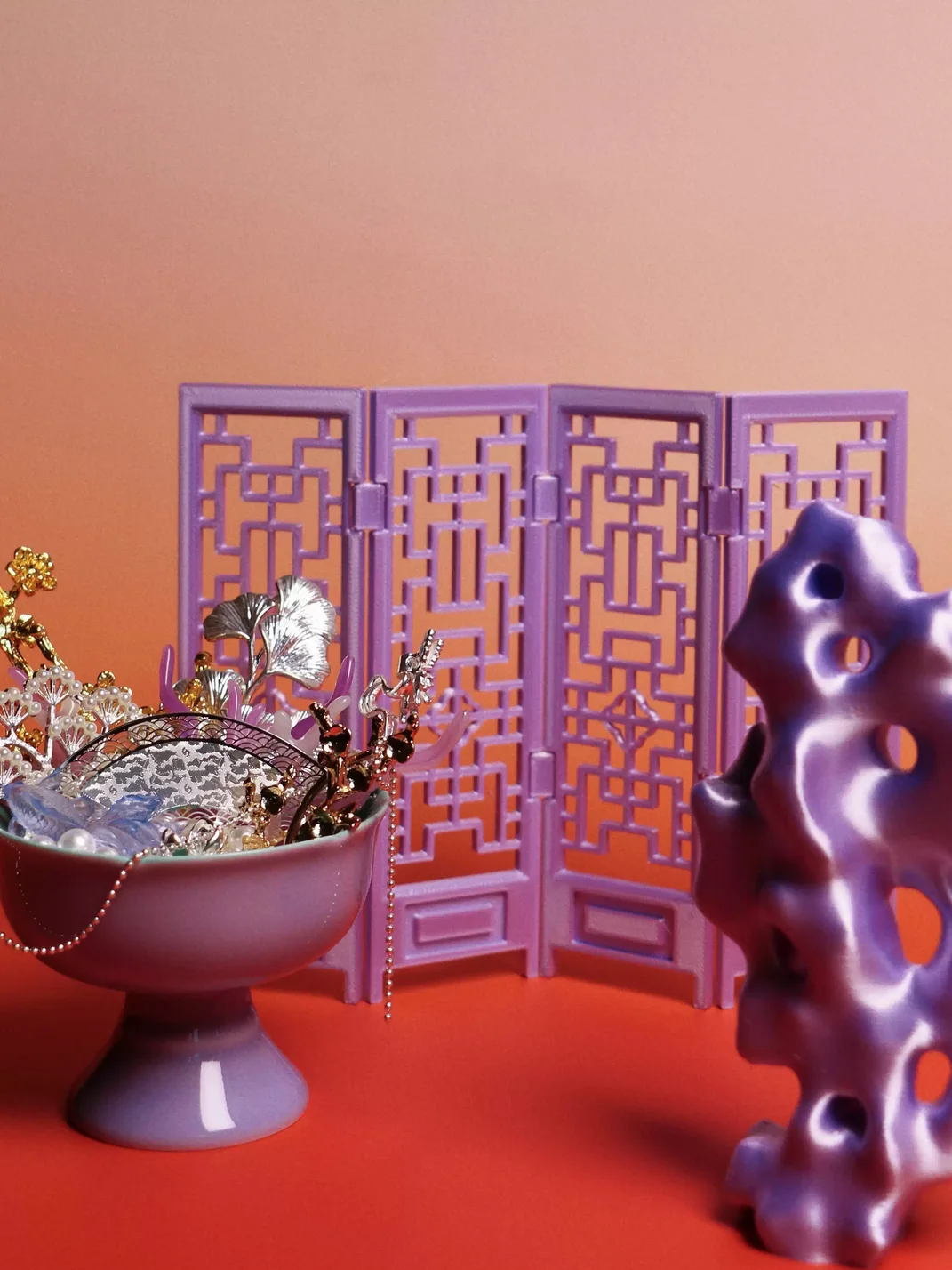 Piloud | 3D Printed Folding Desktop Screen Ornament