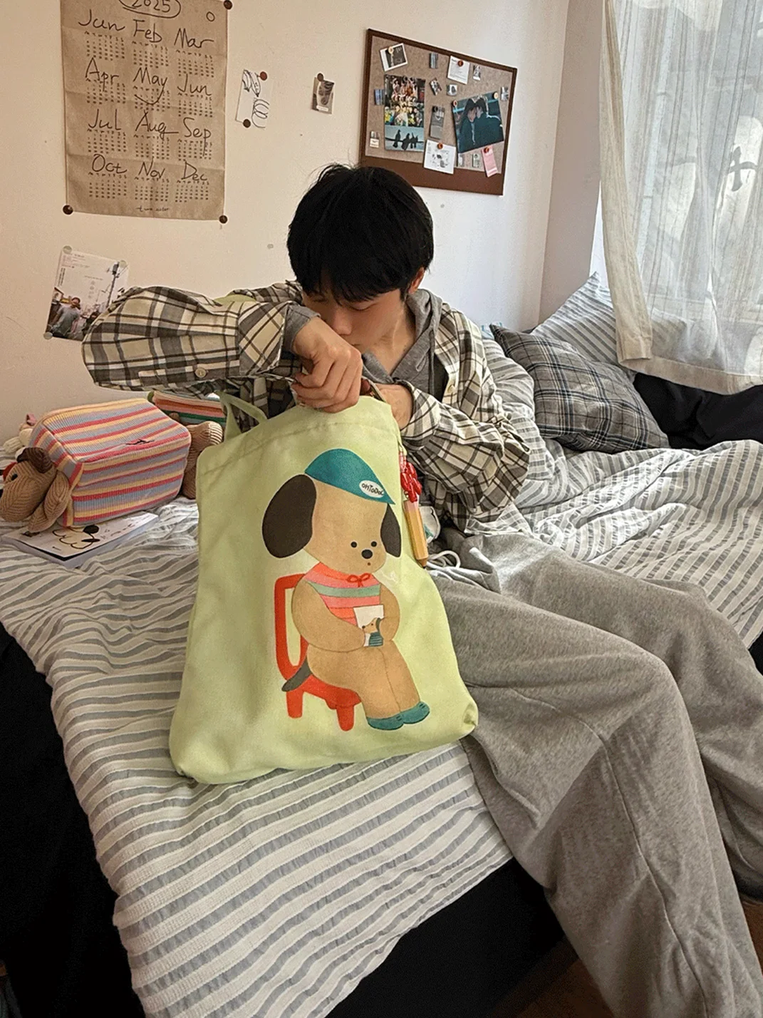 OhTODOG | Dog Illustration Heavyweight Canvas Tote Bag
