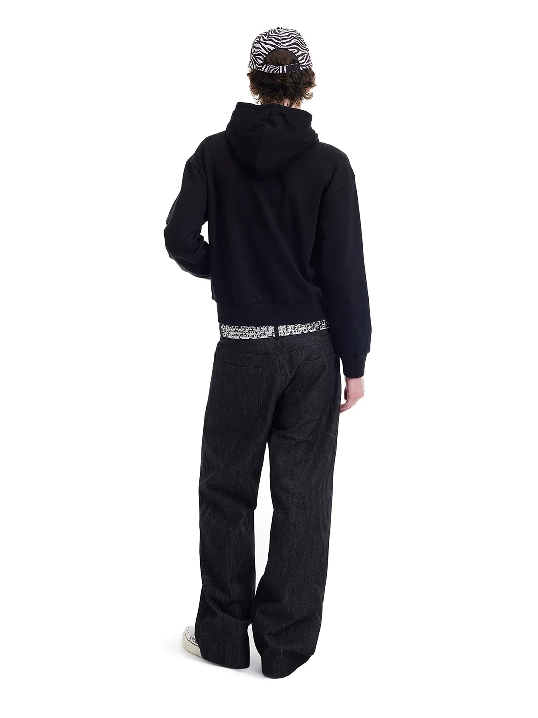 NumbAsia | Rhinestone Star Print Loose Pullover Hoodie