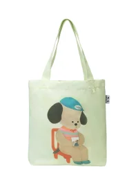 OhTODOG | Dog Illustration Heavyweight Canvas Tote Bag
