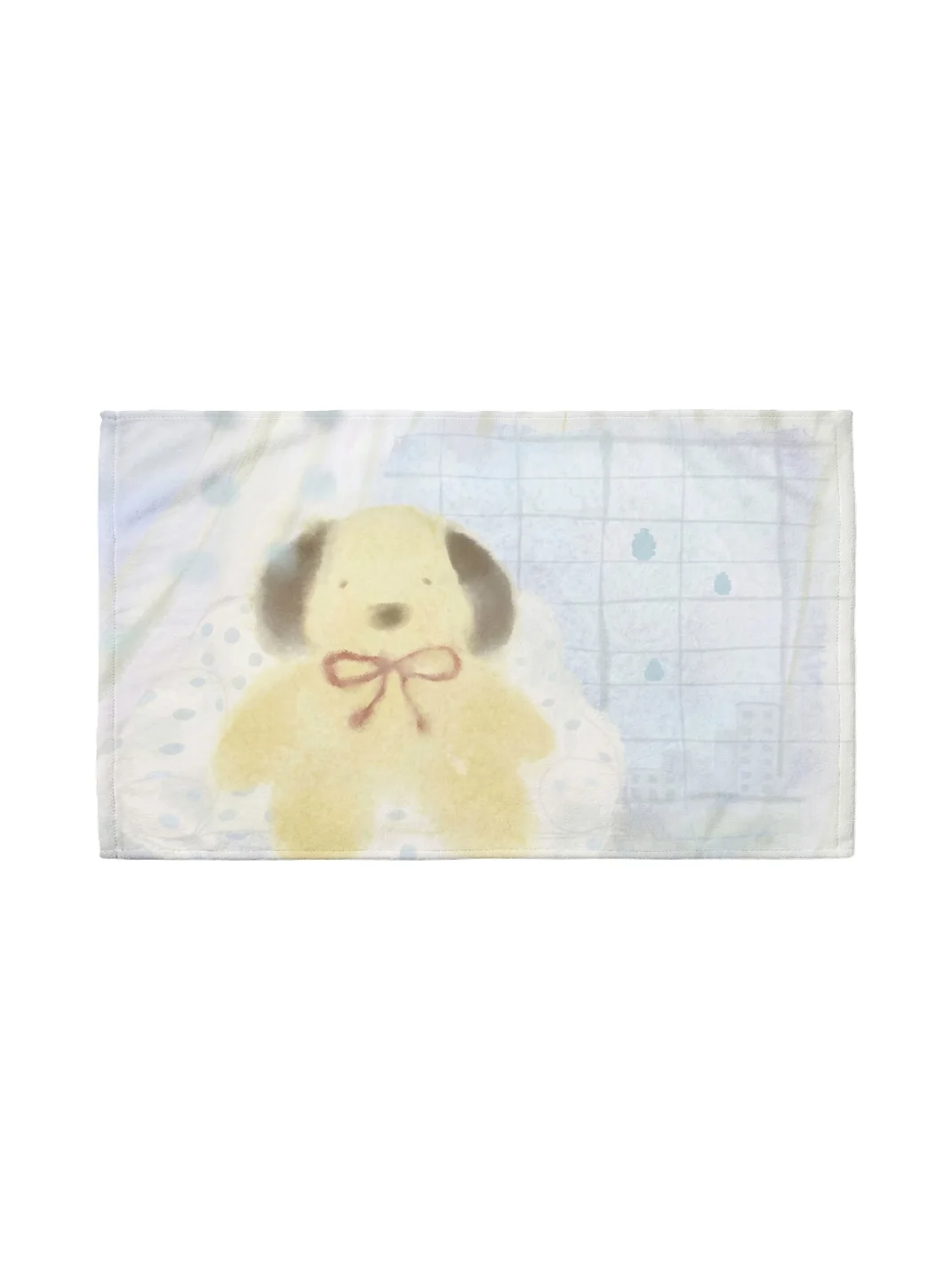 OhTODOG | Cartoon Dog Print Absorbent Bath Towel