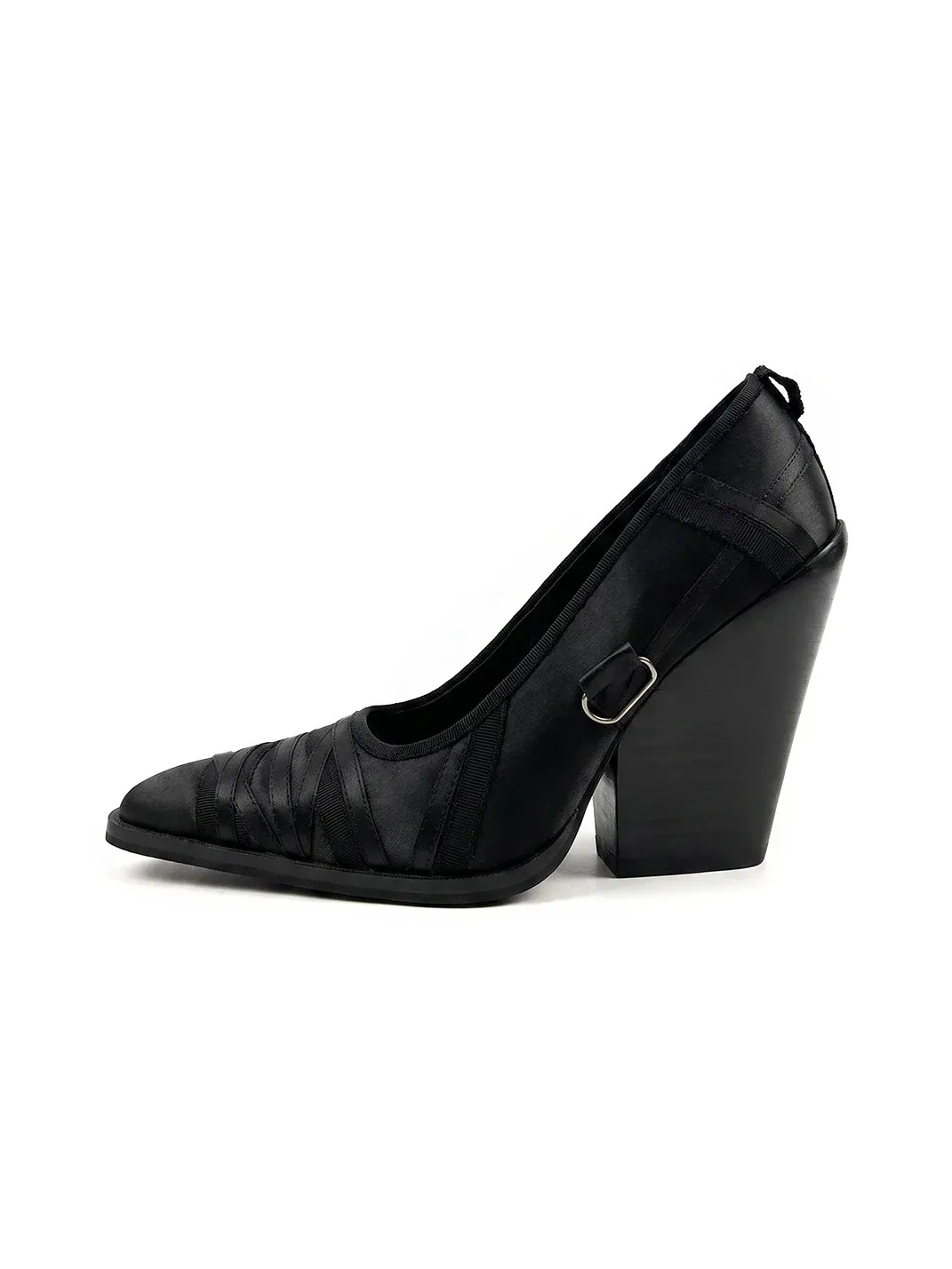 Dolly Bae | Ballet Lace-Up Square Toe Mary Jane Heels