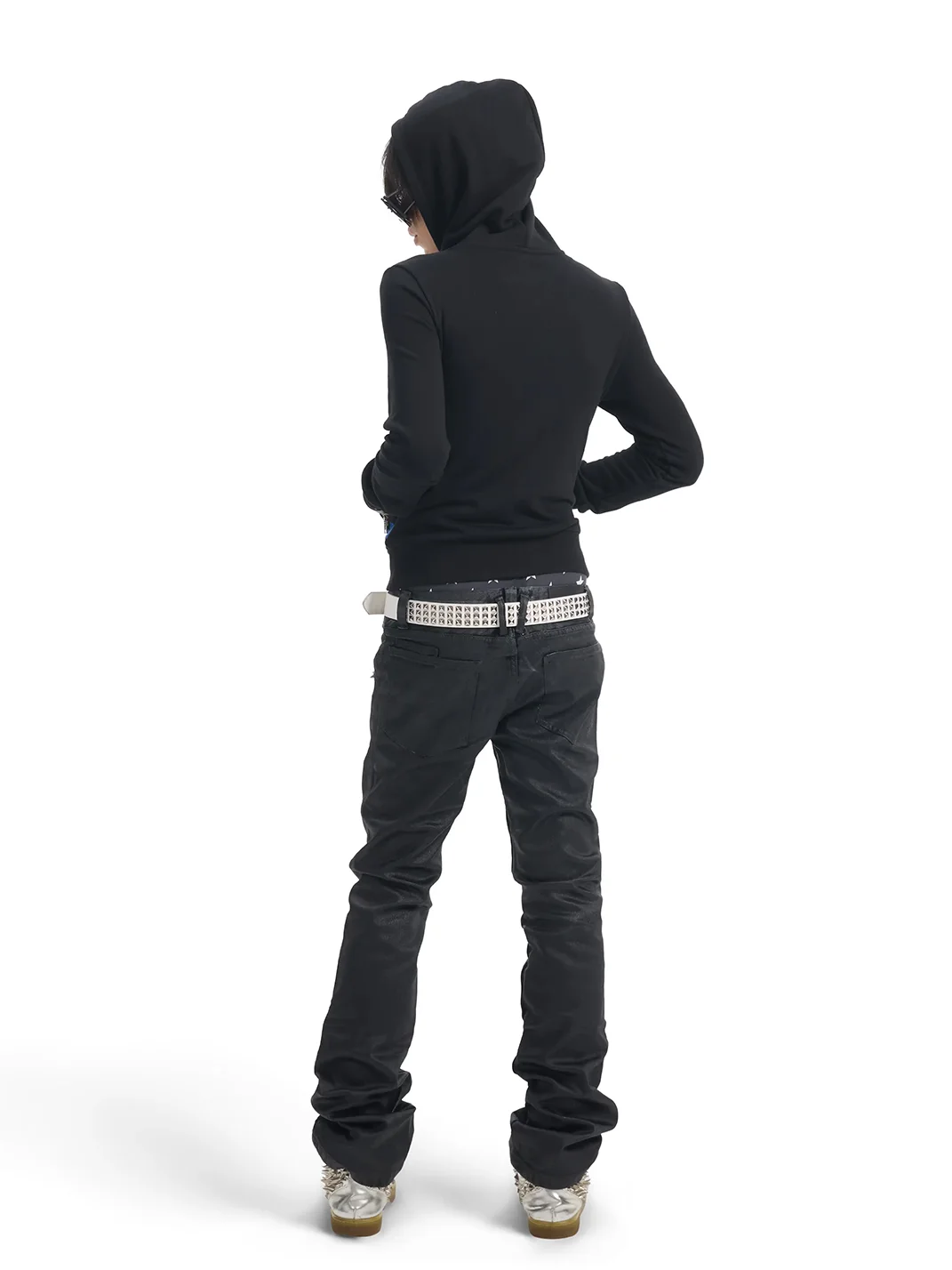 NumbAsia | Glitter Star Union Jack Fitted Hoodie