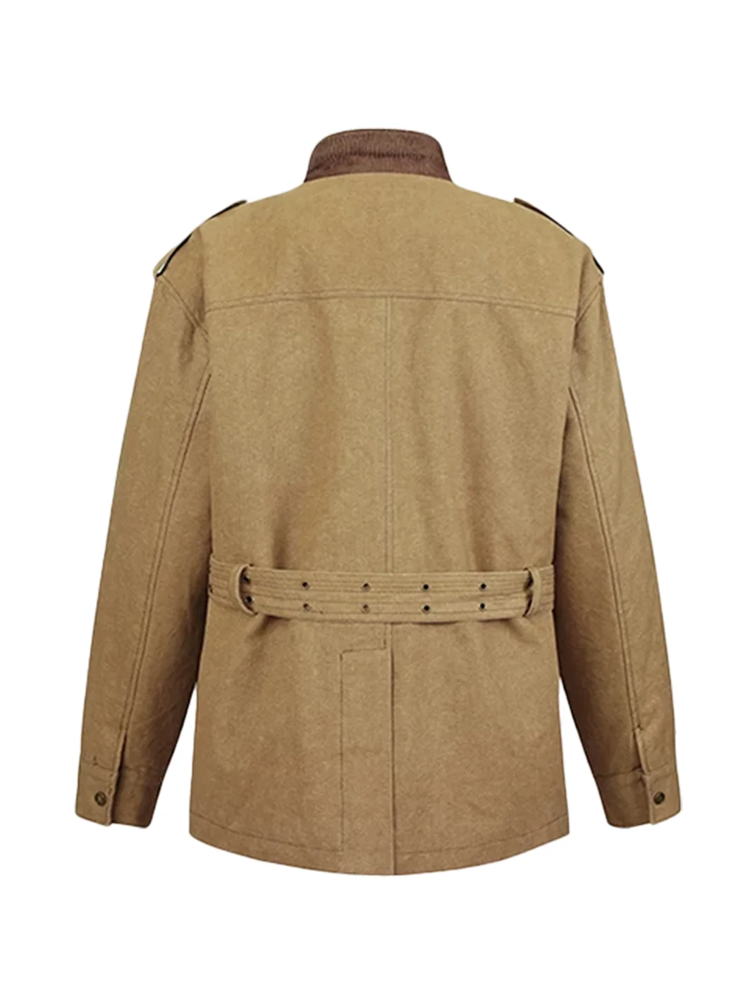 OPENFLY | Vintage Embroidered Belted Multi-Pocket Field Jacket