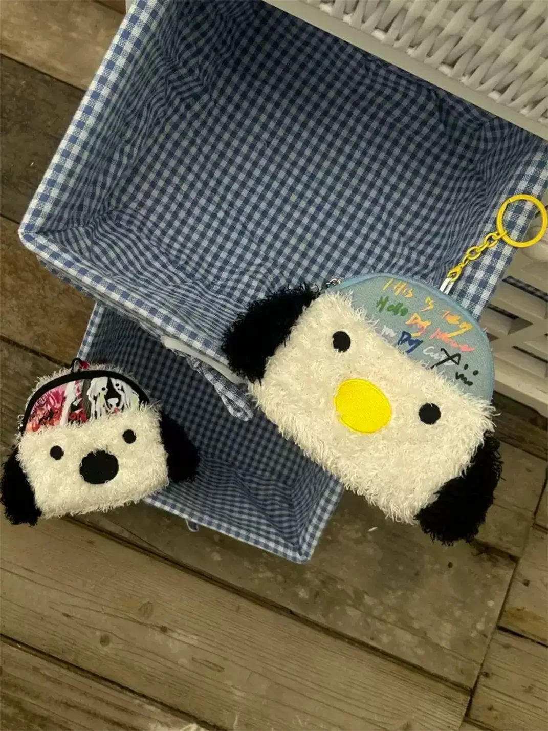 OhTODOG | Furry Dog Coin Purse Keychain