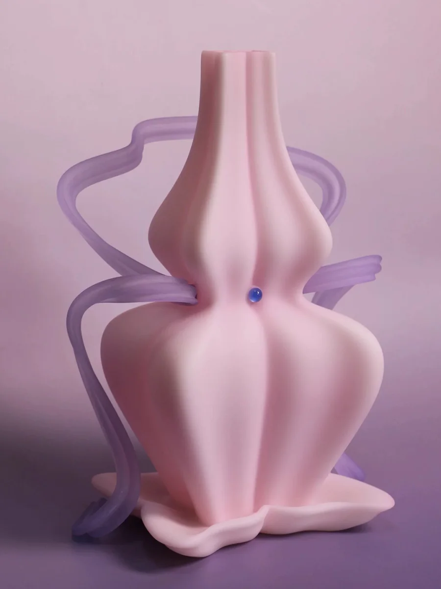 Piloud | Resin Gourd Butterfly Decorative Vase - 4