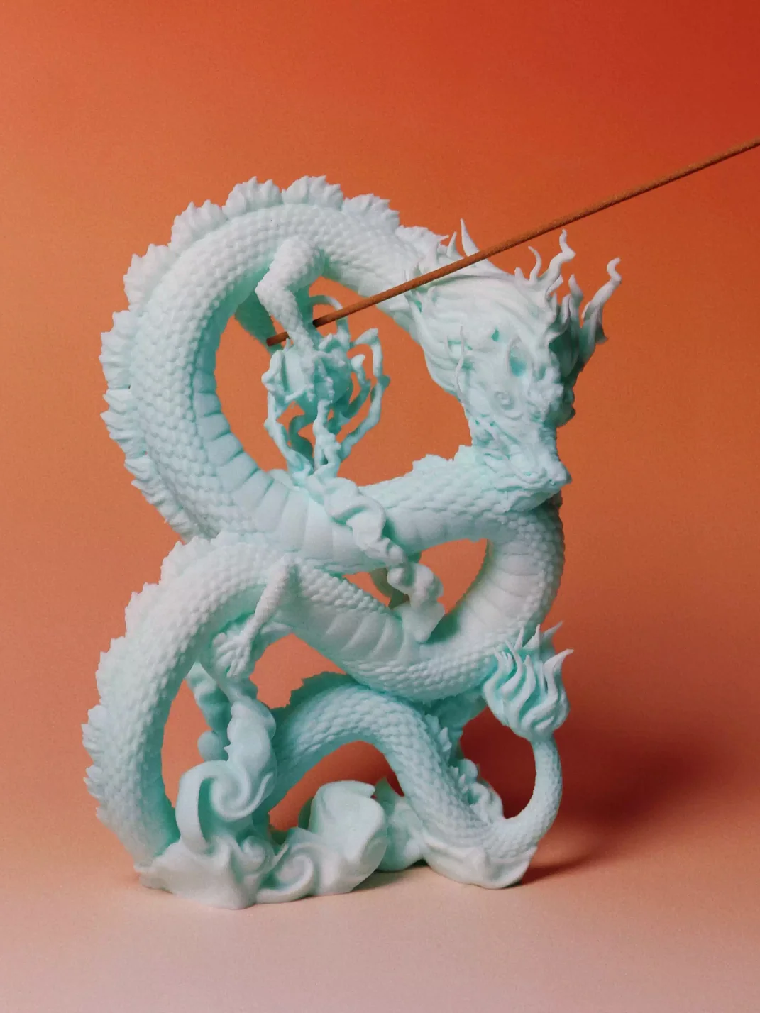 Piloud | 3D Printed Azure Dragon Ornament