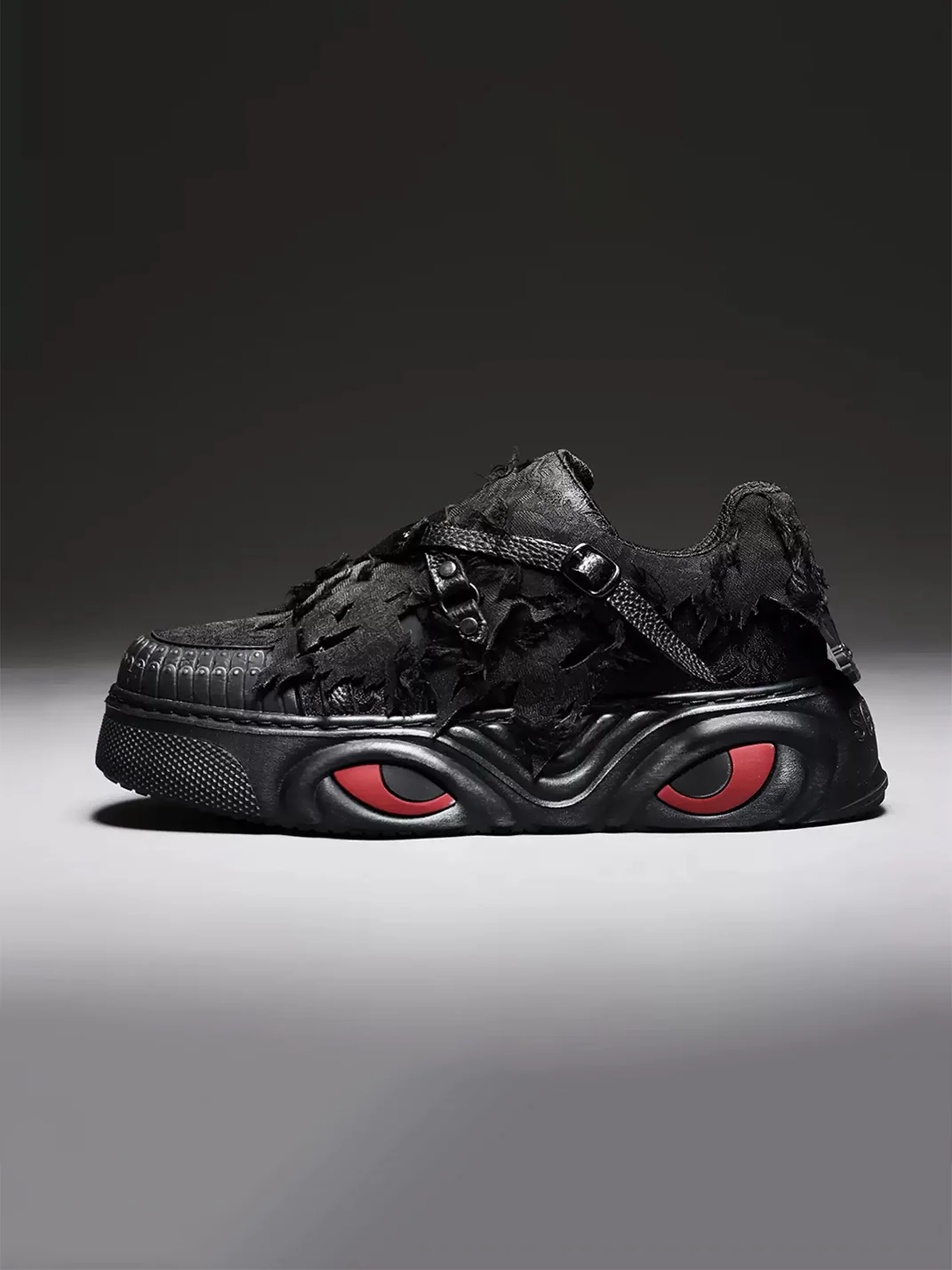 SGSX | Distressed Buckle Chunky Sneakers