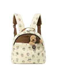OhTODOG | Plush Dachshund Print Backpack