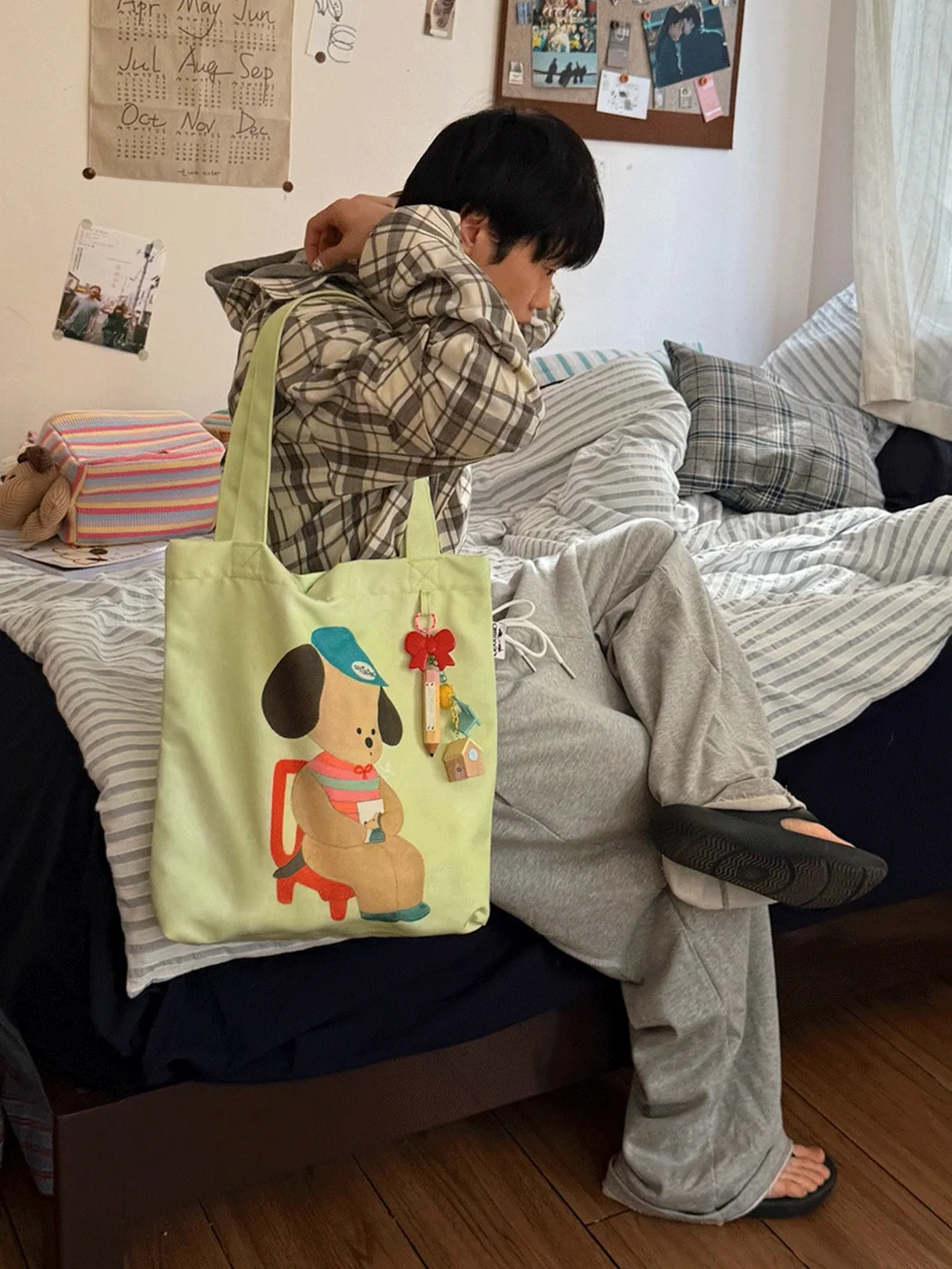 OhTODOG | Dog Illustration Heavyweight Canvas Tote Bag