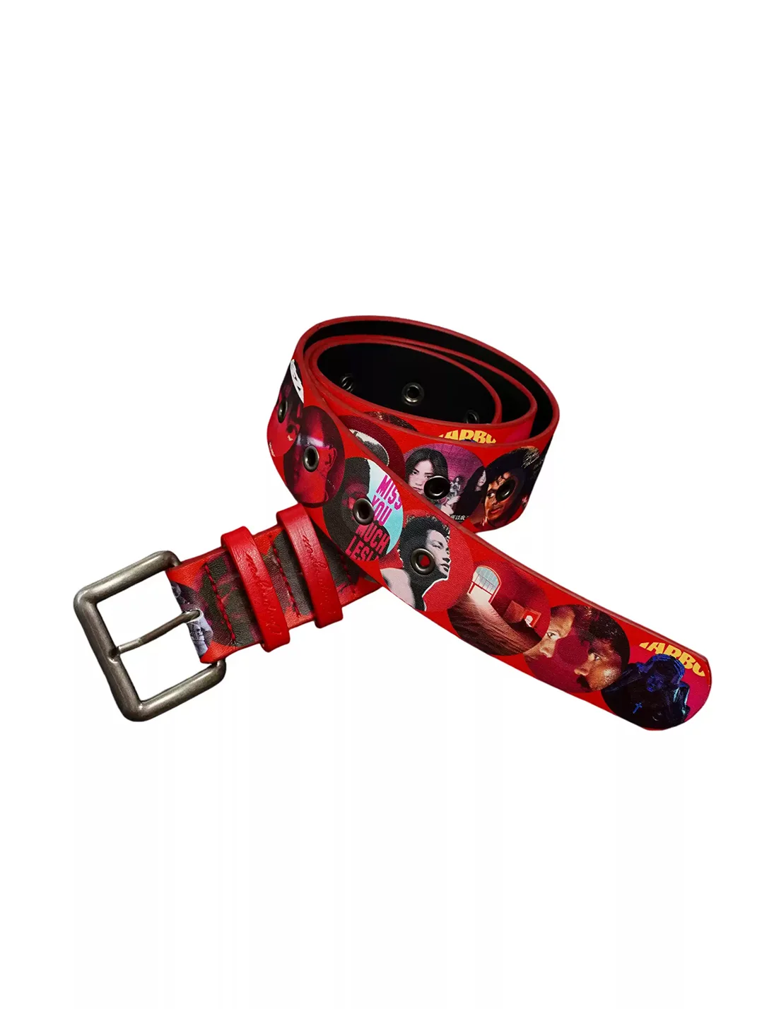 VOWPROGRESS | Vinyl Record Leather Belt