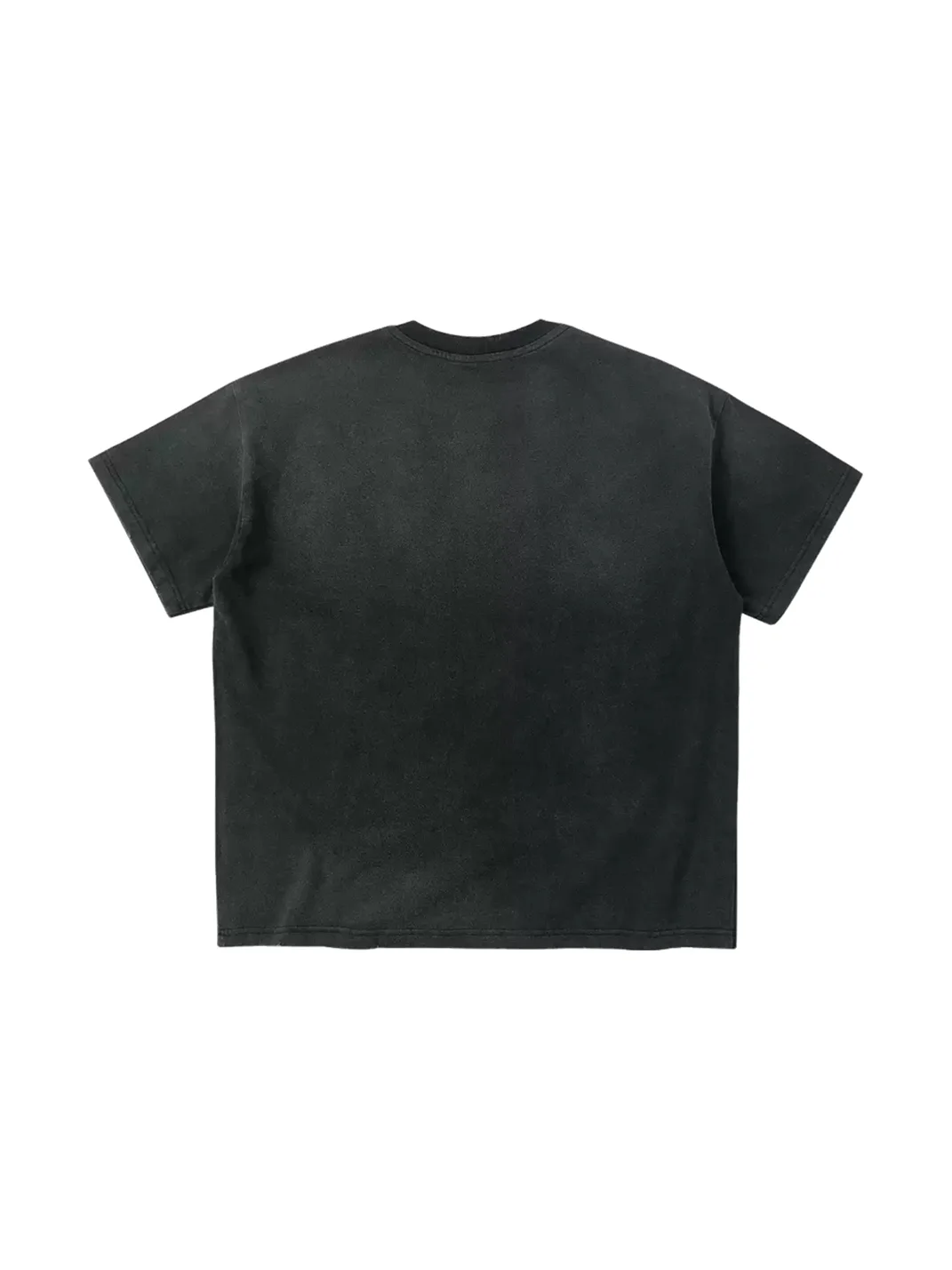 SAXGENWON | Distressed Washed Graphic Boxy T-Shirt