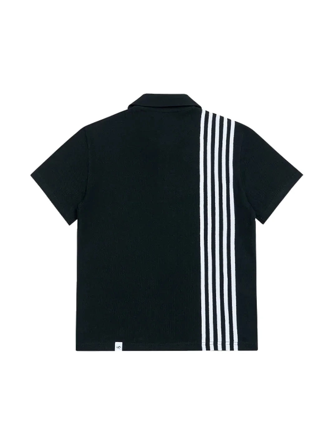 SAXGENWON | Retro Graphic Boxy Short-Sleeve Polo Shirt