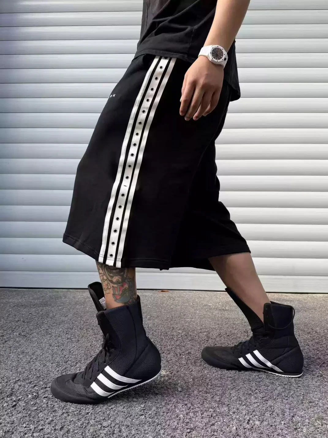 Disark | Contrast Stripe Eyelet Sportswear Set