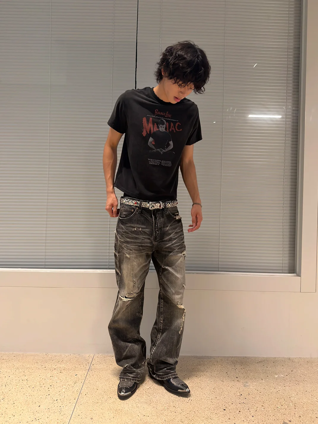 VOWPROGRESS | Bruce Lee Vintage Graphic Tee
