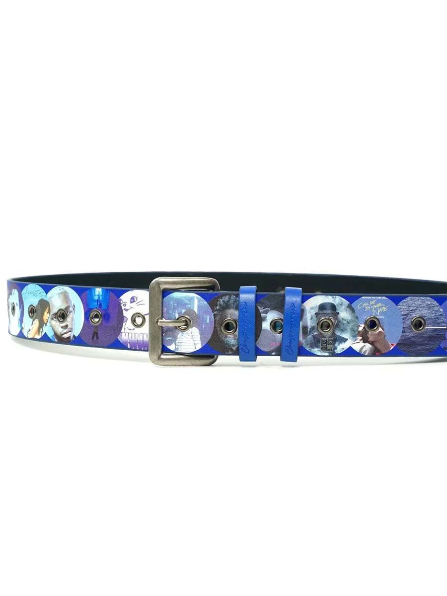 VOWPROGRESS | Vinyl Record Leather Belt - 2