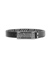 WASTED | Rhinestone Studded Cowhide Leather Belt