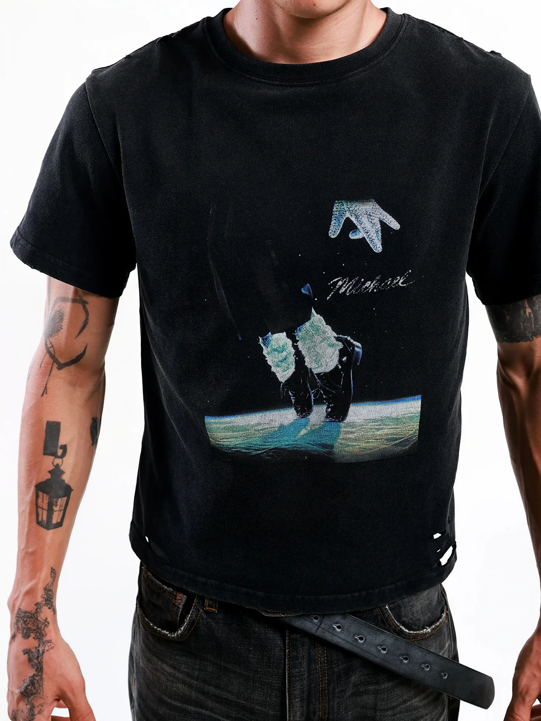 VOWPROGRESS | Billie Jean Vintage Graphic Short Sleeve T-Shirt