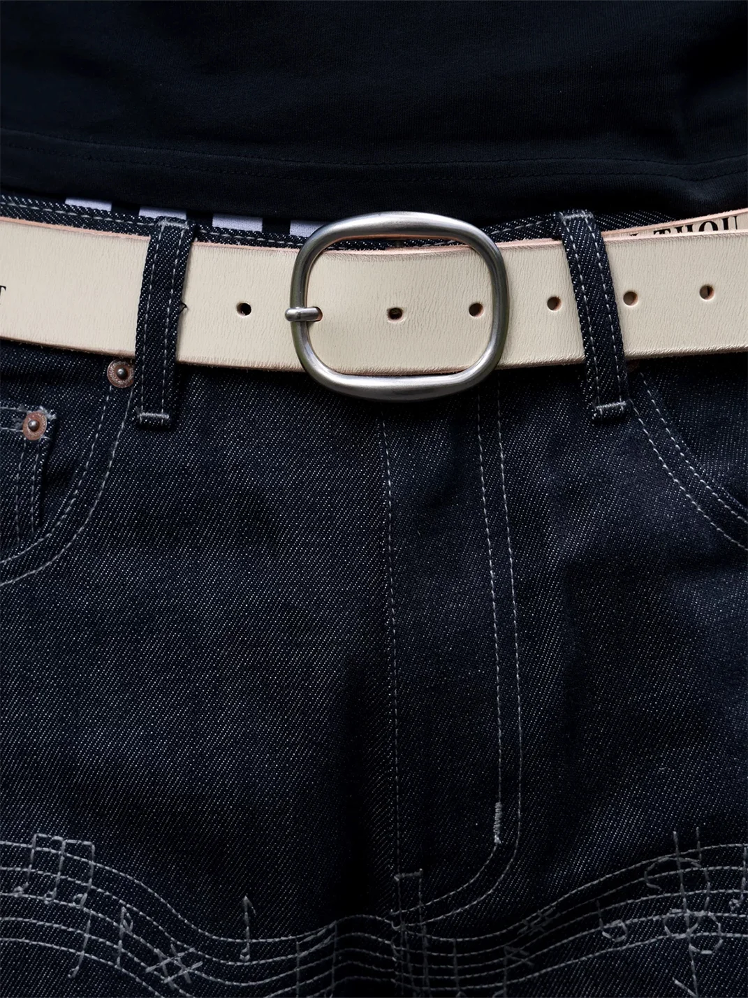 VOWPROGRESS | Ten Commandments Text Print Belt