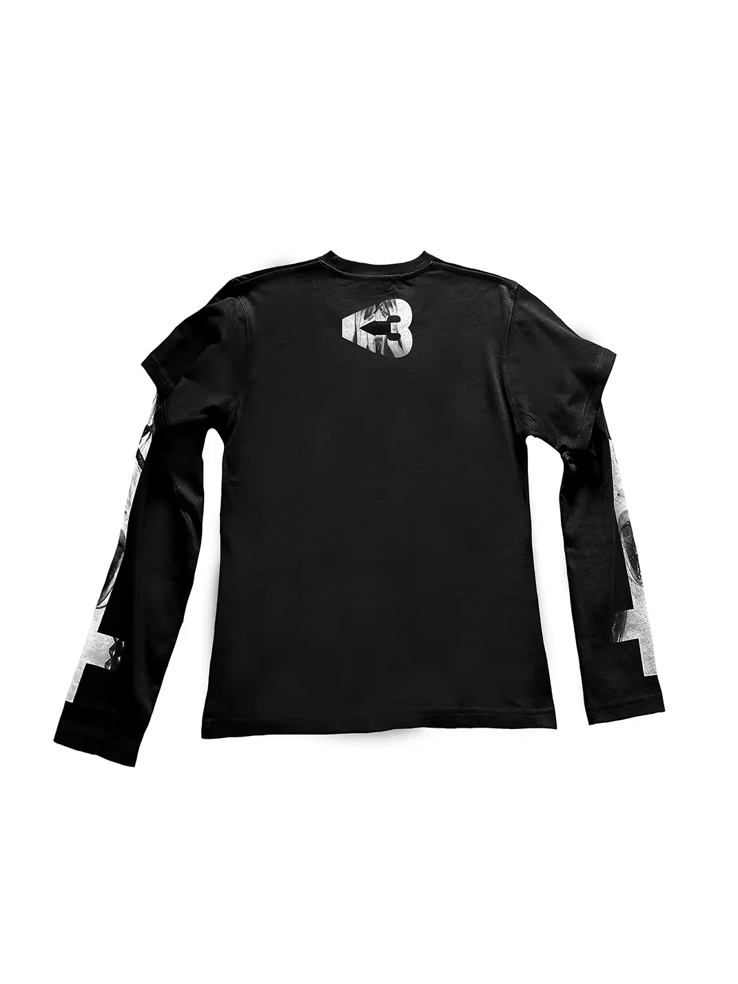 B0RN1NH3LL | Punk Girl Graphic Long Sleeve T-Shirt
