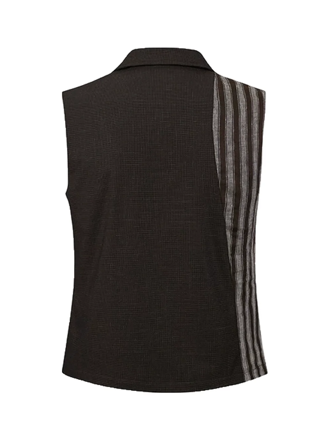 OPENFLY | Striped Double-Breasted Lapel Vest