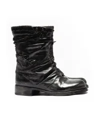 VOWPROGRESS | Washed Horsehide Combat Boxing Boots