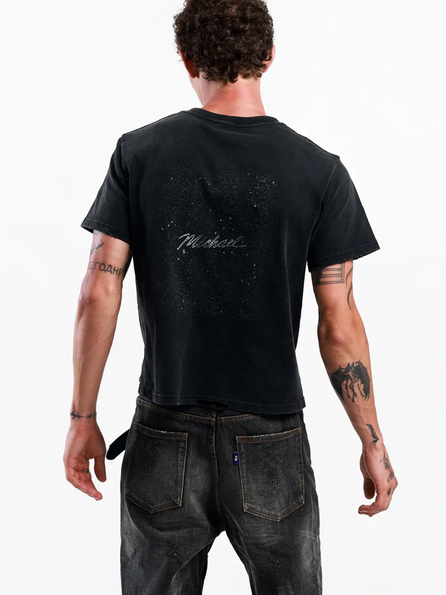 VOWPROGRESS | Billie Jean Vintage Graphic Short Sleeve T-Shirt - 4