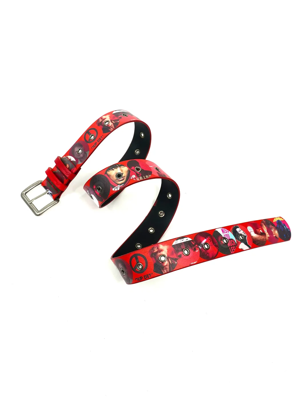 VOWPROGRESS | Vinyl Record Leather Belt