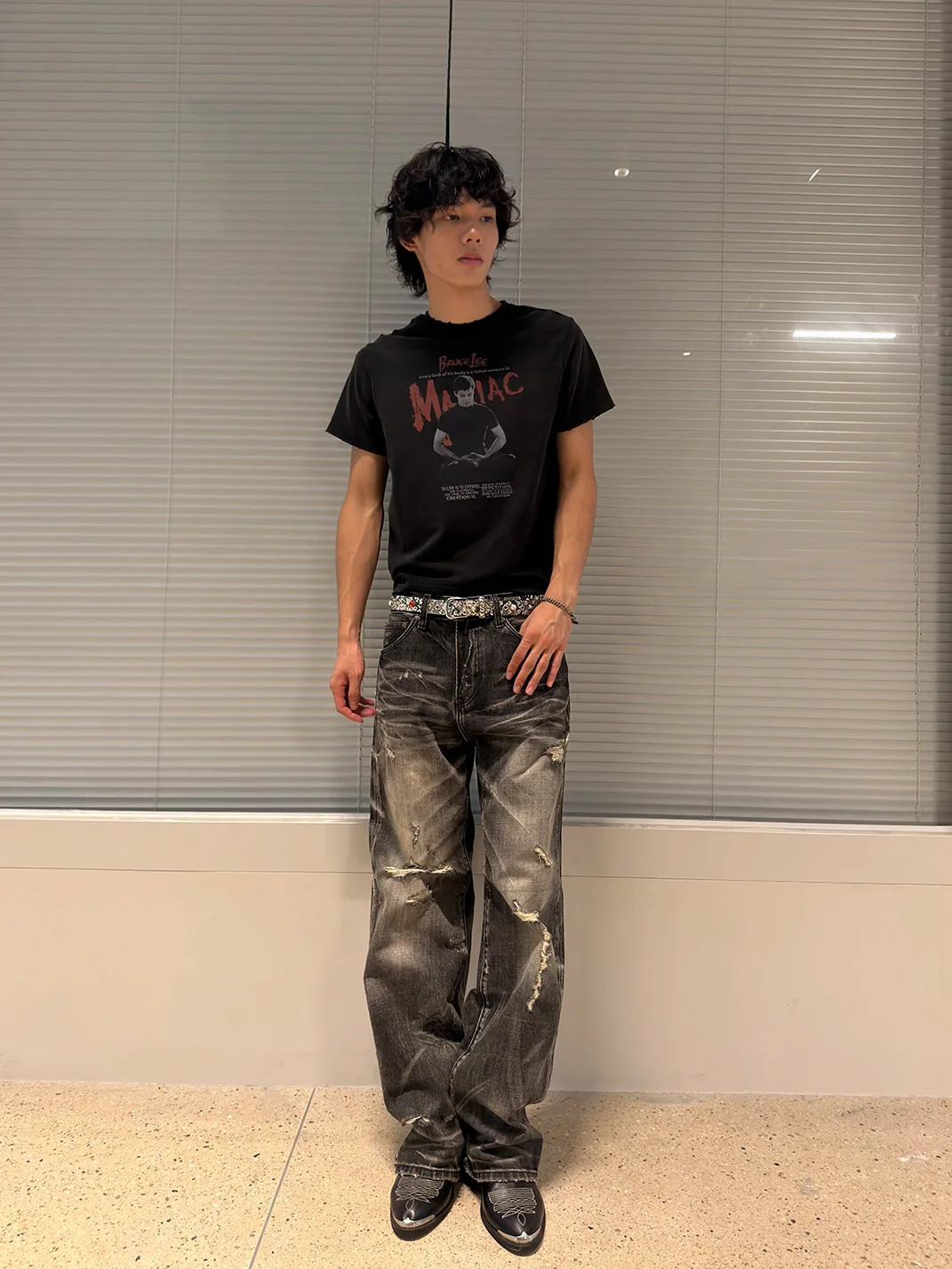 VOWPROGRESS | Bruce Lee Vintage Graphic Tee