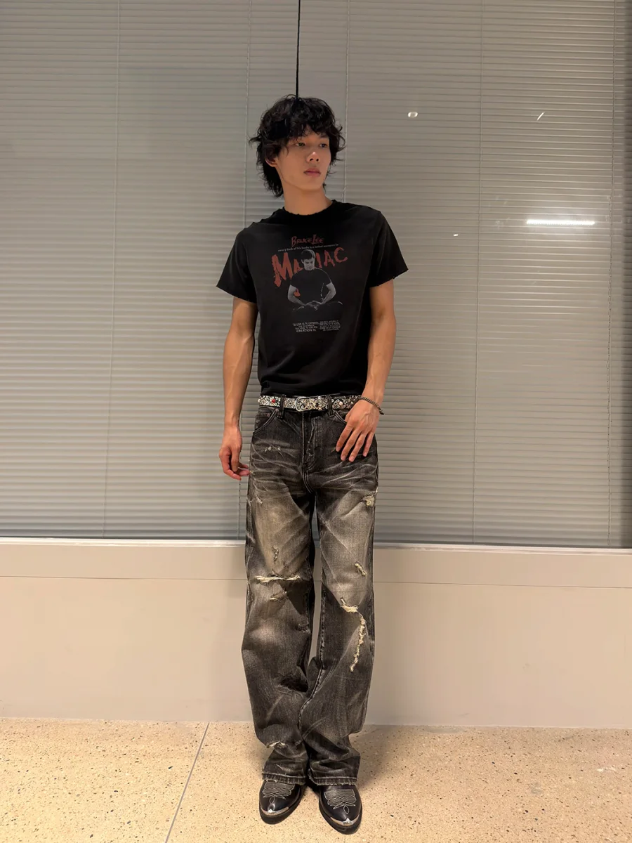 VOWPROGRESS | Bruce Lee Vintage Graphic Tee - 4